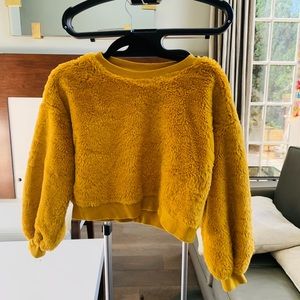 Tucker & Tate mustard yellow sweatshirt